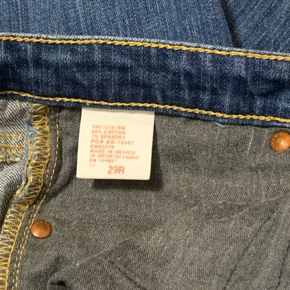 Ag Adriano Goldschmied The Angel Frayed Bottom 29R Jeans - Picture 4 of 13